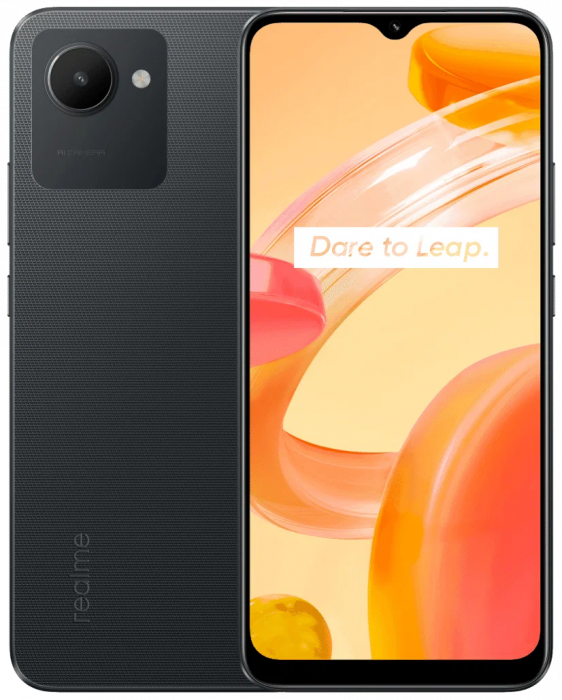 Смартфон realme C30 4/64 ГБ RU, черный