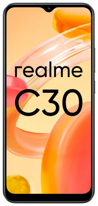 Смартфон realme C30 4/64 ГБ RU, черный