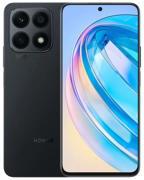 Смартфон HONOR X8A 6/128 ГБ RU, midnight black