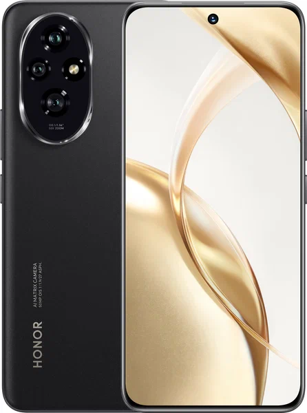 Смартфон HONOR 200 Pro 12/512 ГБ RU, Вельветовый черный