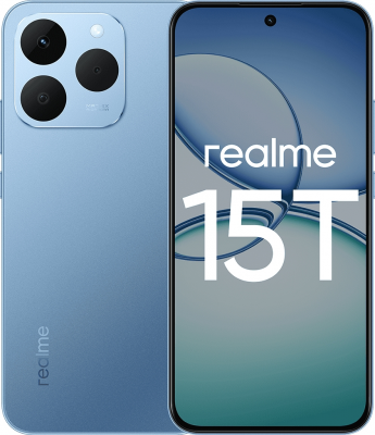 Смартфон Realme 15T 12/256Gb Silk Blue