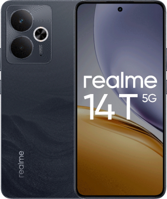 Смартфон Realme 14T 8/256Gb Obsidian Black