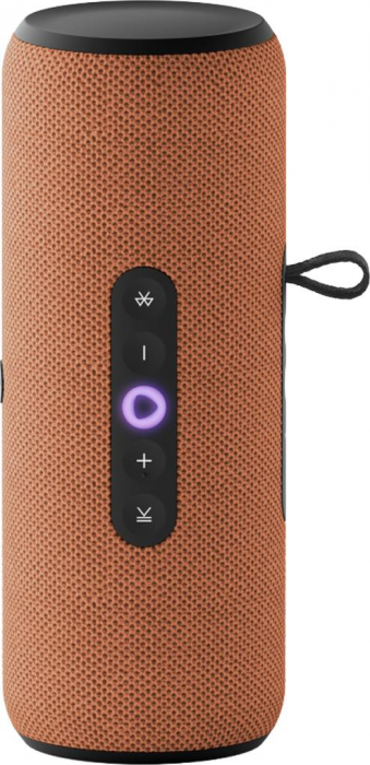 Умная колонка Яндекс Станция Стрит с Алисой оранжевый