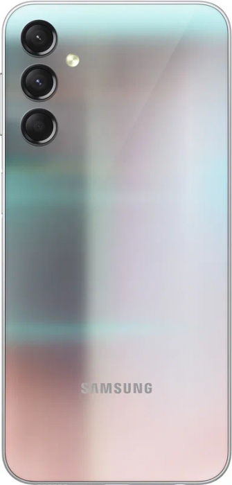 Смартфон Samsung Galaxy A24 4/128 ГБ, серебристый
