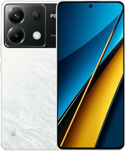 Смартфон Xiaomi POCO X6 12/256 ГБ Global, белый