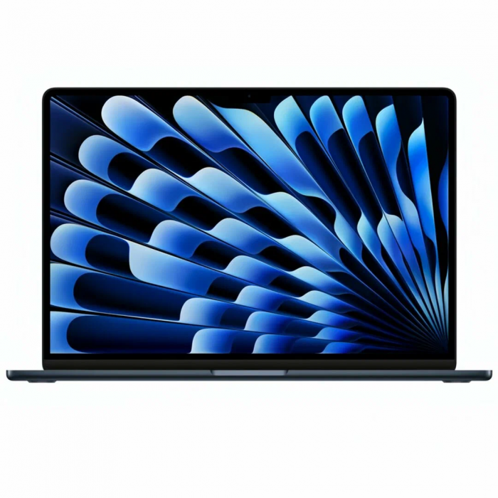 Ноутбук Apple MacBook Air 13" (M3, 8C CPU/10C GPU, 2024), 16 ГБ, 512 ГБ SSD, MXCV3 «полуночный»