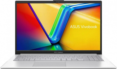 Ноутбук ASUS Vivobook Go 15 OLED 15.6", OLED, AMD Ryzen 5 7520U 2.8ГГц, 4-ядерный, 16ГБ LPDDR5, 512ГБ SSD, AMD Radeon 610M, без ОС, серебристый 90NB0ZR1-M01CC0