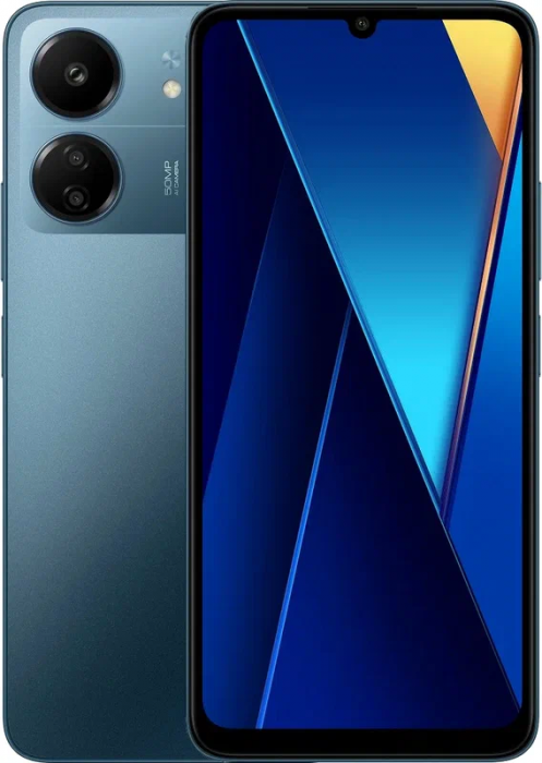 Смартфон Xiaomi Poco C65 6/128 ГБ Global, синий