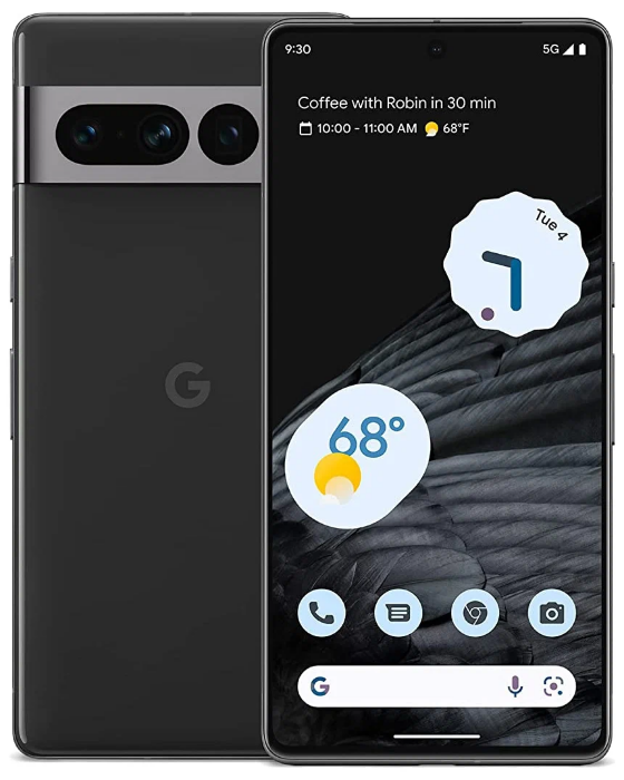 Смартфон Google Pixel 7 Pro 12/256 ГБ USA, nano SIM+eSIM, черный