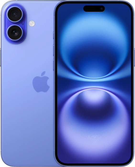 Смартфон Apple iPhone 16 Plus 512 ГБ, Nano SIM + eSIM, Ультрамарин | Ultramarine