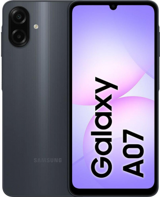 Смартфон Samsung Galaxy A07 4/64Gb, Black