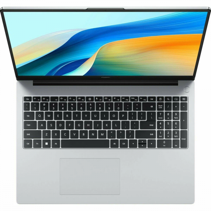 Ноутбук Huawei MateBook D 16 (Intel Core i5 13420H 2100MHz, 16", 1920x1200, 16Gb, SSD 512Gb, Intel UHD Graphics, DOS) Mystic Silver (Серебряный) (53014MTX)