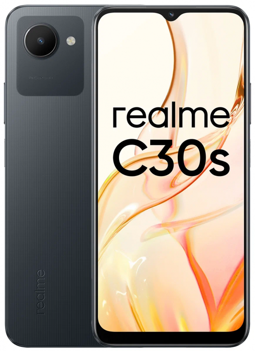Смартфон realme C30s 3/64 ГБ RU, черный