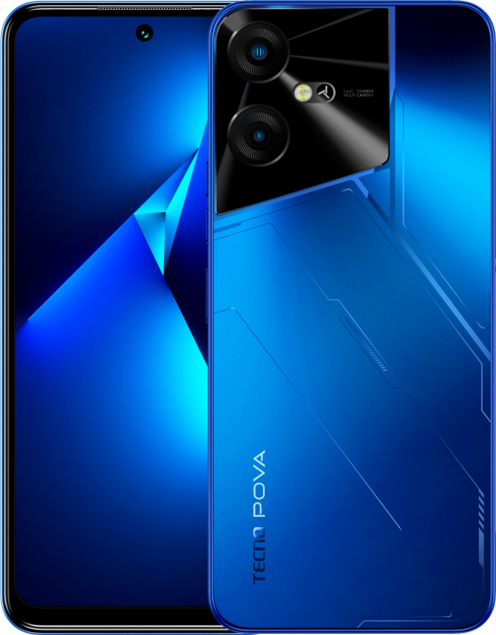 Смартфон TECNO POVA Neo 3 4/128 ГБ, синий
