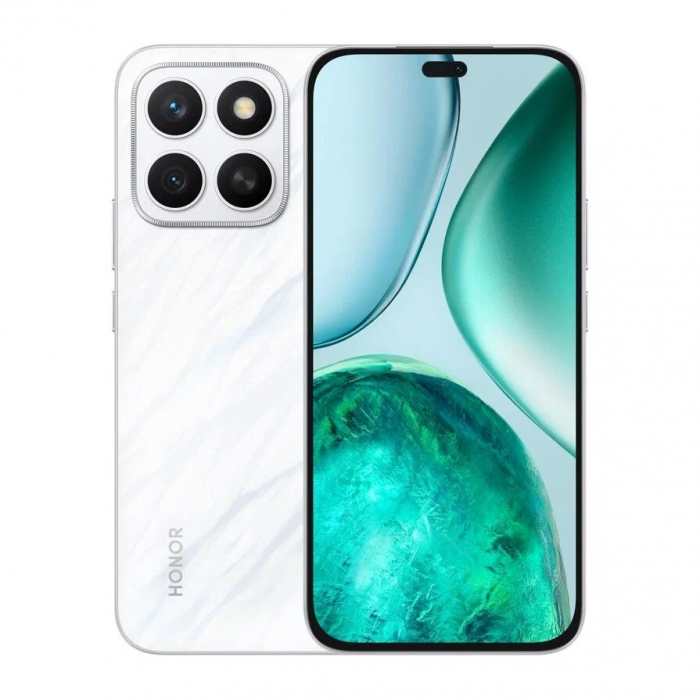 Смартфон Honor X8c 6/128Gb, Moonlight White