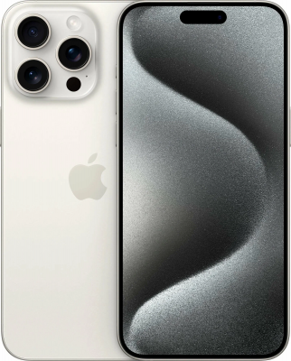 Смартфон Apple iPhone 15 Pro Max 256GB nano-Sim + eSim White Titanium