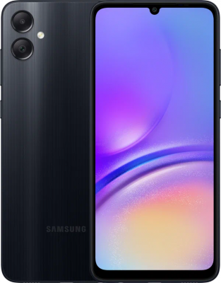 Смартфон Samsung Galaxy A05 4/64Gb, черный