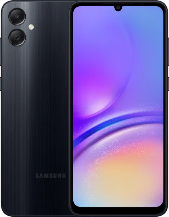 Смартфон Samsung Galaxy A05 4/64Gb, черный