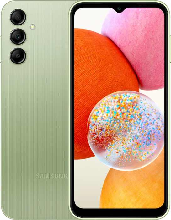 Смартфон Samsung Galaxy A14 4/128 ГБ, светло-зеленый