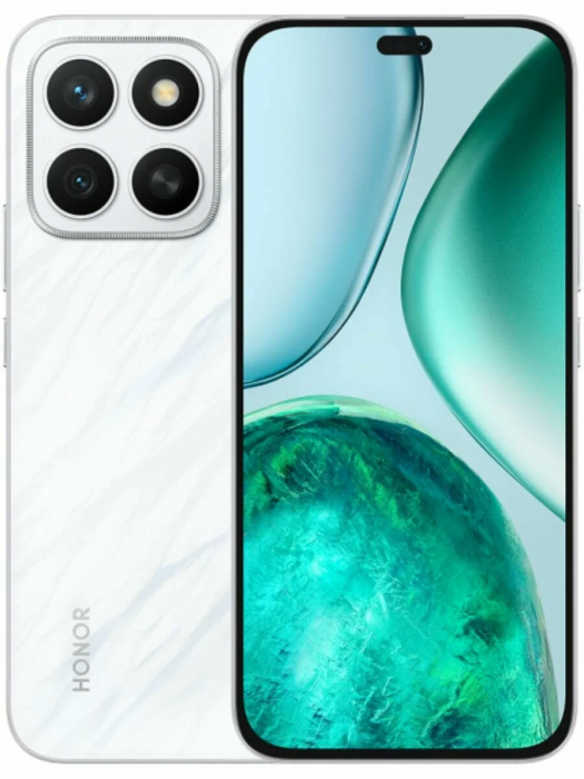 Смартфон Honor X8c 8/128Gb, Moonlight White