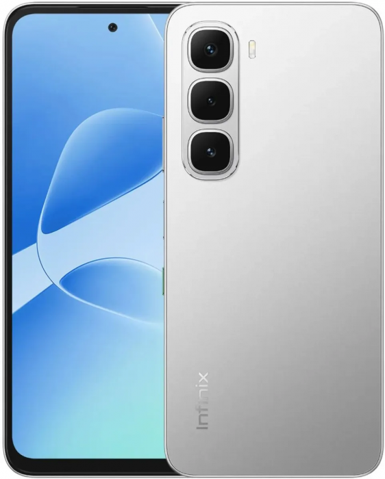 Смартфон Infinix Hot 60i 4/128Gb Titanium Silver