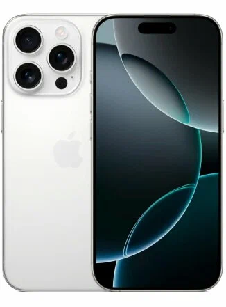 Смартфон Apple iPhone 16 Pro 256 ГБ, Nano SIM + eSIM, White Titanium