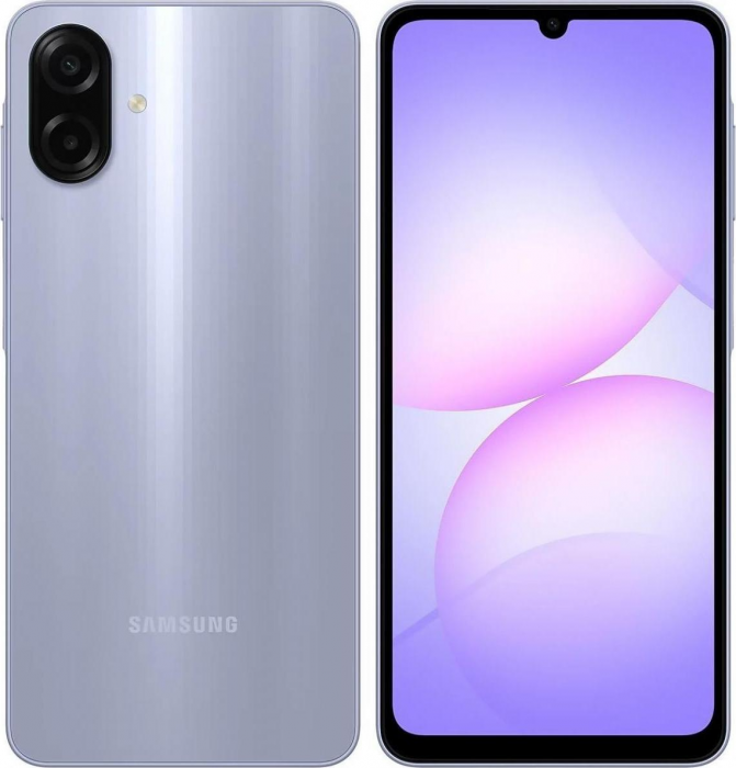 Смартфон Samsung Galaxy A07 4/128Gb, Light Violet