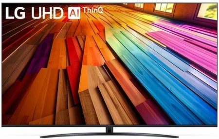 75" Телевизор LG 75UT81006LA.ARUB, 4K Ultra HD, черный, смарт ТВ, WebOS