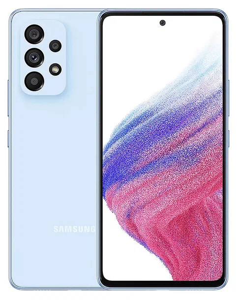 Смартфон Samsung Galaxy A53 5G 8/256 ГБ, Dual nano SIM, голубой