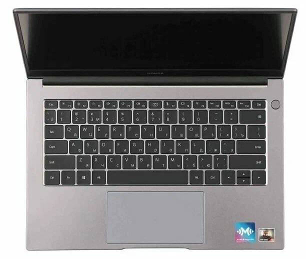 Ноутбук Honor MagicBook 14 NMH-WFP9HN 5301AFVP, 14", IPS, AMD Ryzen 7 5700U 1.8ГГц, 8-ядерный, 16ГБ DDR4, 512ГБ SSD, AMD Radeon, Free DOS, серый