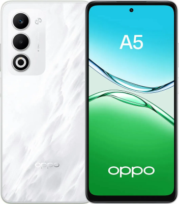 Смартфон OPPO A5 8/256Gb, жемчужный белый