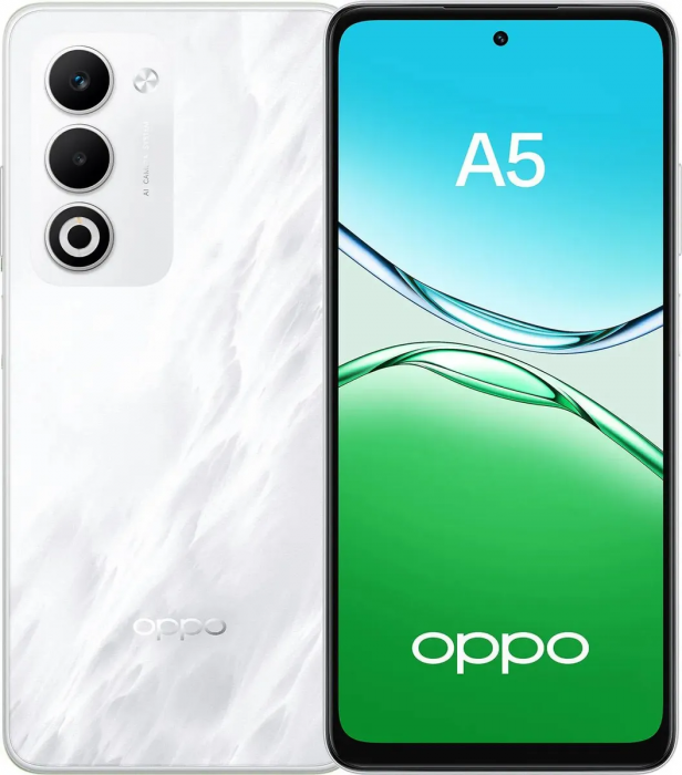 Смартфон OPPO A5 8/256Gb, жемчужный белый