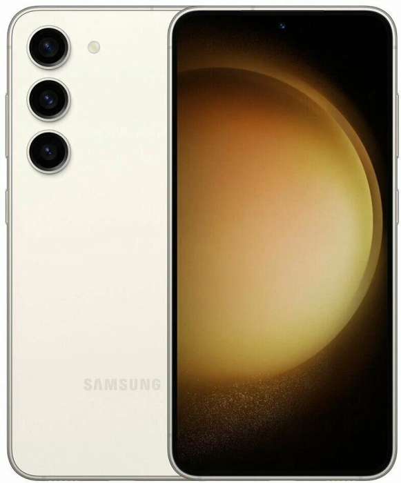 Смартфон Samsung Galaxy S23 8/256 ГБ, кремовый