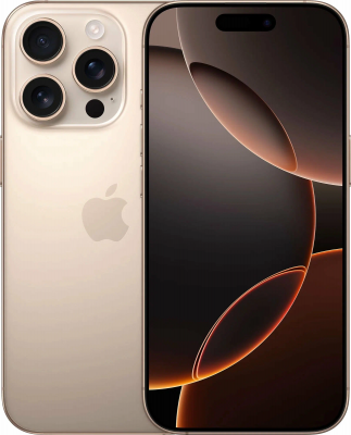 Смартфон Apple iPhone 16 Pro 512 ГБ, Nano SIM + eSIM, Desert Titanium