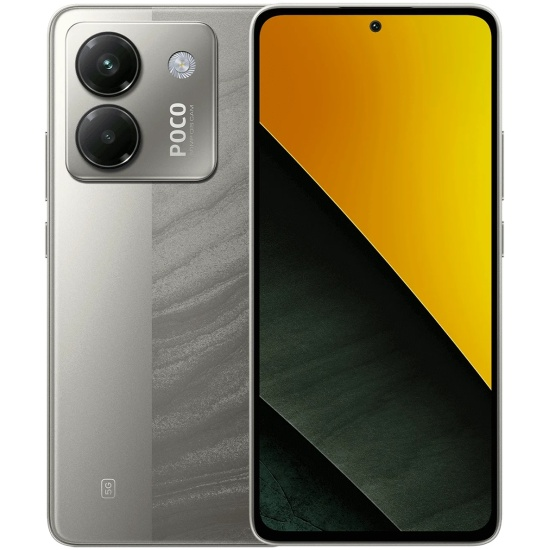 Смартфон Xiaomi POCO M7 Pro 5G 12/512 ГБ Global, серебристый