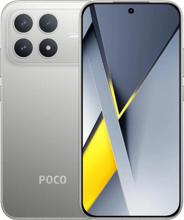 Смартфон Xiaomi Poco F8 Pro 12/512Gb, Titanium Silver