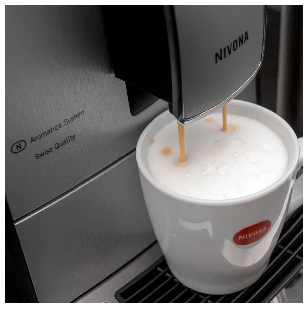Кофемашина Nivona CafeRomatica 769, черный/серебристый