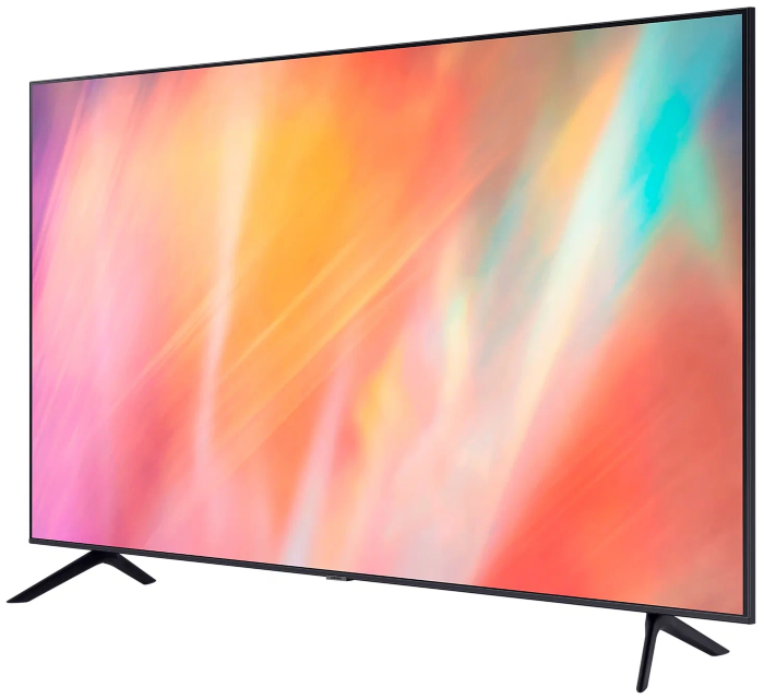 43" Телевизор Samsung UE43AU7100U 2021 LED, HDR, черный