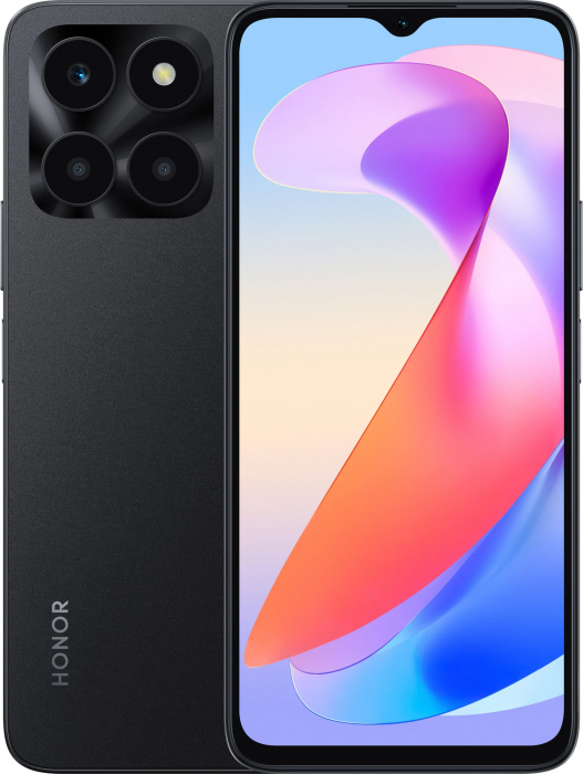 Смартфон Honor X6a 6/128Gb, Midnight Black