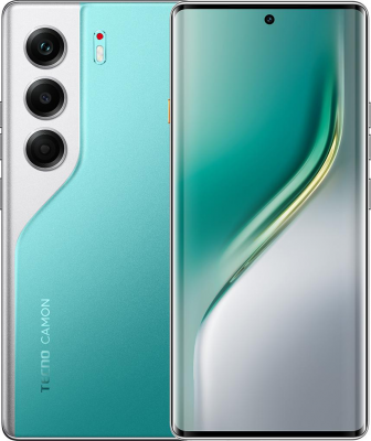Смартфон Tecno Camon 40 Pro 8/256Gb Emerald Lake Green