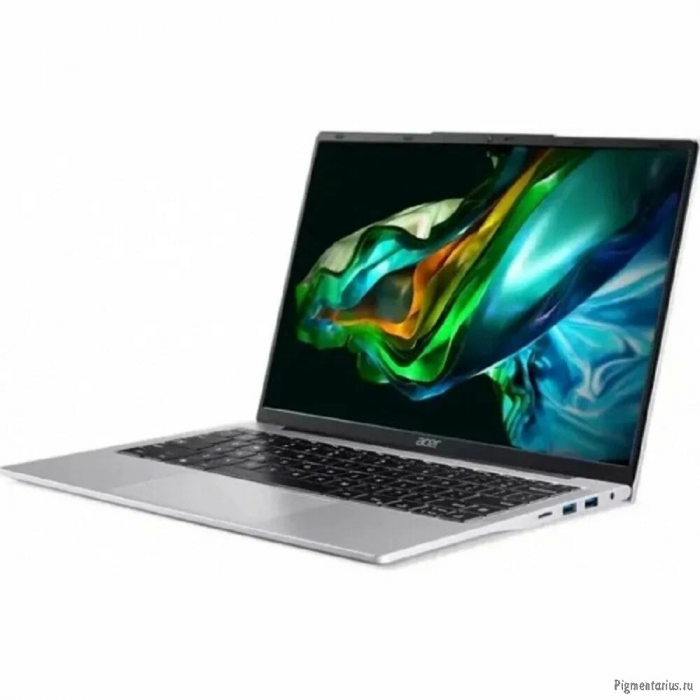 Ноутбук Acer Aspire Lite AL14-32P-36FE, 14" (1920x1200) IPS/Intel Core 3 N355/8 ГБ LPDDR5/512 ГБ SSD/Intel UHD Graphics/Без системы, Серебристый (NX.D3HCD.003)