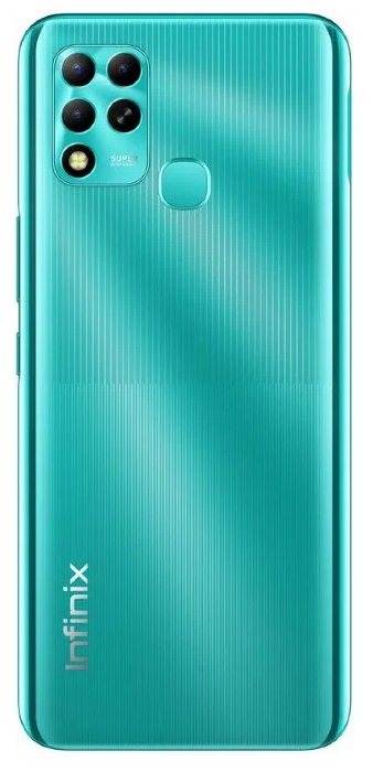 Смартфон Infinix Hot 11 4/128 ГБ, бирюзовый
