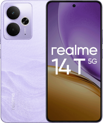 Смартфон Realme 14T 12/256Gb, Lightning Purple
