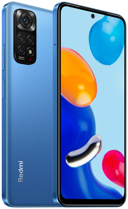 Смартфон Xiaomi Redmi Note 11 4/64 ГБ RU, Dual nano SIM, синие сумерки