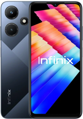 Смартфон Infinix Hot 30i 8/128 ГБ RU, Dual nano SIM, черный