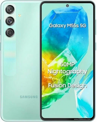 Смартфон Samsung Galaxy M55s 8/128 ГБ, зеленый