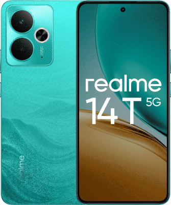 Смартфон Realme 14T 12/256Gb, Surf Green