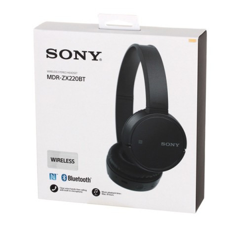 Наушники Bluetooth Sony MDR-ZX220BT/BC