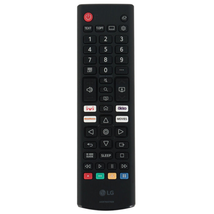 43" Телевизор LG 43UP75006LF LED, HDR (2021), черный