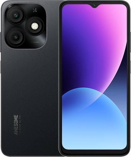 Смартфон Itel A50 3/64Gb, Misty Black